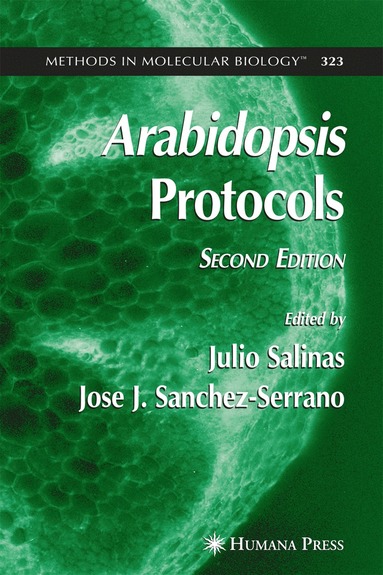 bokomslag Arabidopsis Protocols, 2nd Edition