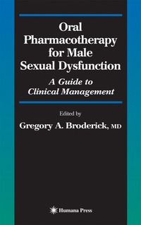 bokomslag Oral Pharmacotherapy for Male Sexual Dysfunction