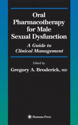 bokomslag Oral Pharmacotherapy for Male Sexual Dysfunction