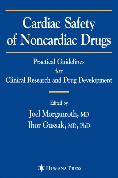 bokomslag Cardiac Safety of Noncardiac Drugs