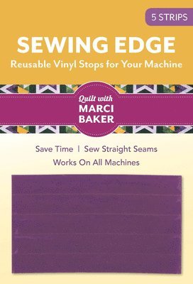 Sewing Edge - Reusable Vinyl Stops for Your Machine: 5 Strips 1