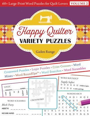 Happy Quilter Variety Puzzles - Volume 2 1