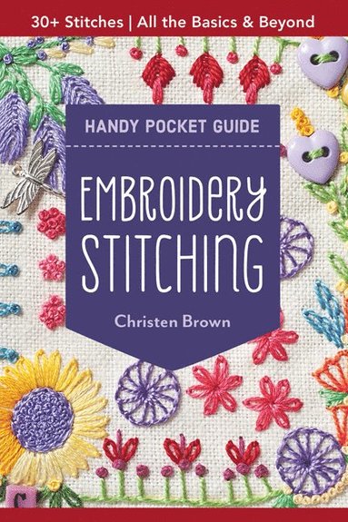 bokomslag Embroidery Stitching Handy Pocket Guide