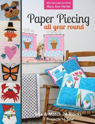 bokomslag Paper Piecing All Year Round