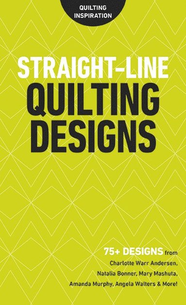 bokomslag Straight-Line Quilting Designs