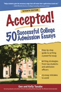 bokomslag Accepted! 50 Successful College Admission Essays