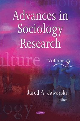 bokomslag Advances in Sociology Research