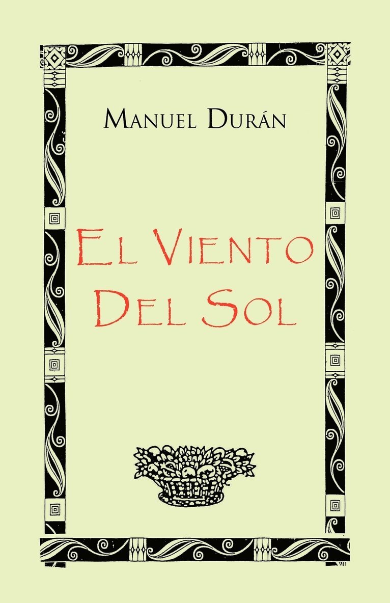 Manuel Dur N, Manuel Duran, Manuel Dur N. - Viento del Sol, Häftad