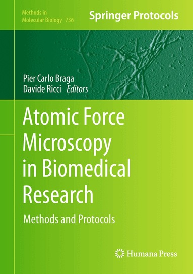 Pier Carlo Braga, Davide Ricci - Atomic Force Microscopy in Biomedical Research, Inbunden