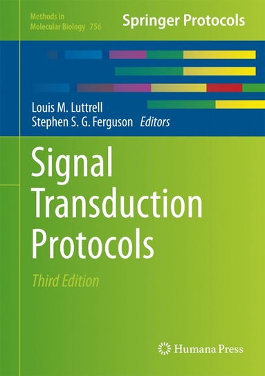 bokomslag Signal Transduction Protocols