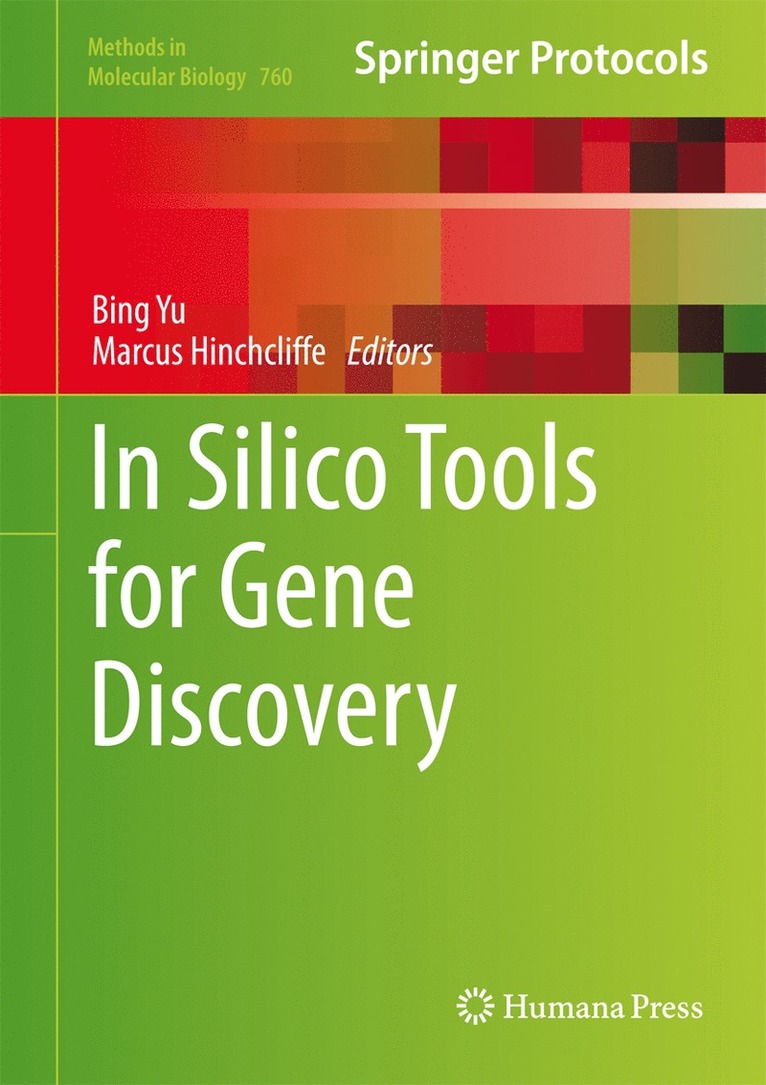 Bing Yu, Marcus Hinchcliffe - In Silico Tools for Gene Discovery, Inbunden