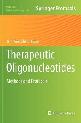 John Goodchild - Therapeutic Oligonucleotides, Inbunden
