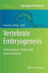 bokomslag Vertebrate Embryogenesis