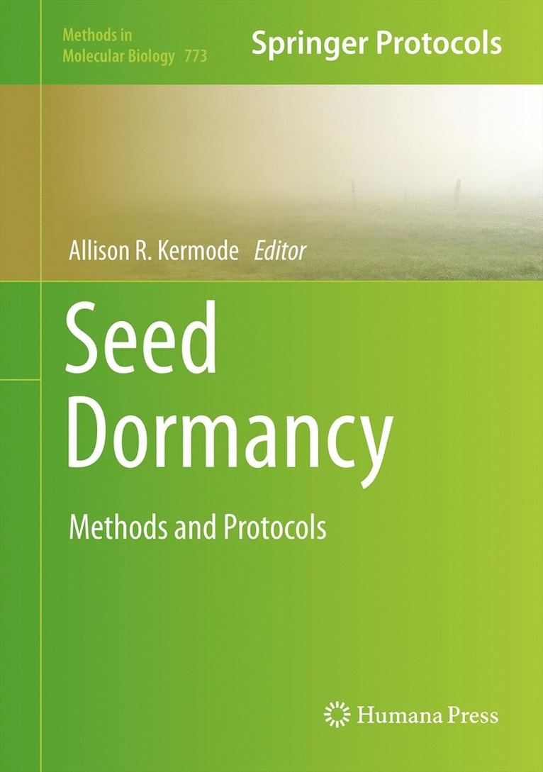 Allison R. Kermode - Seed Dormancy, Inbunden
