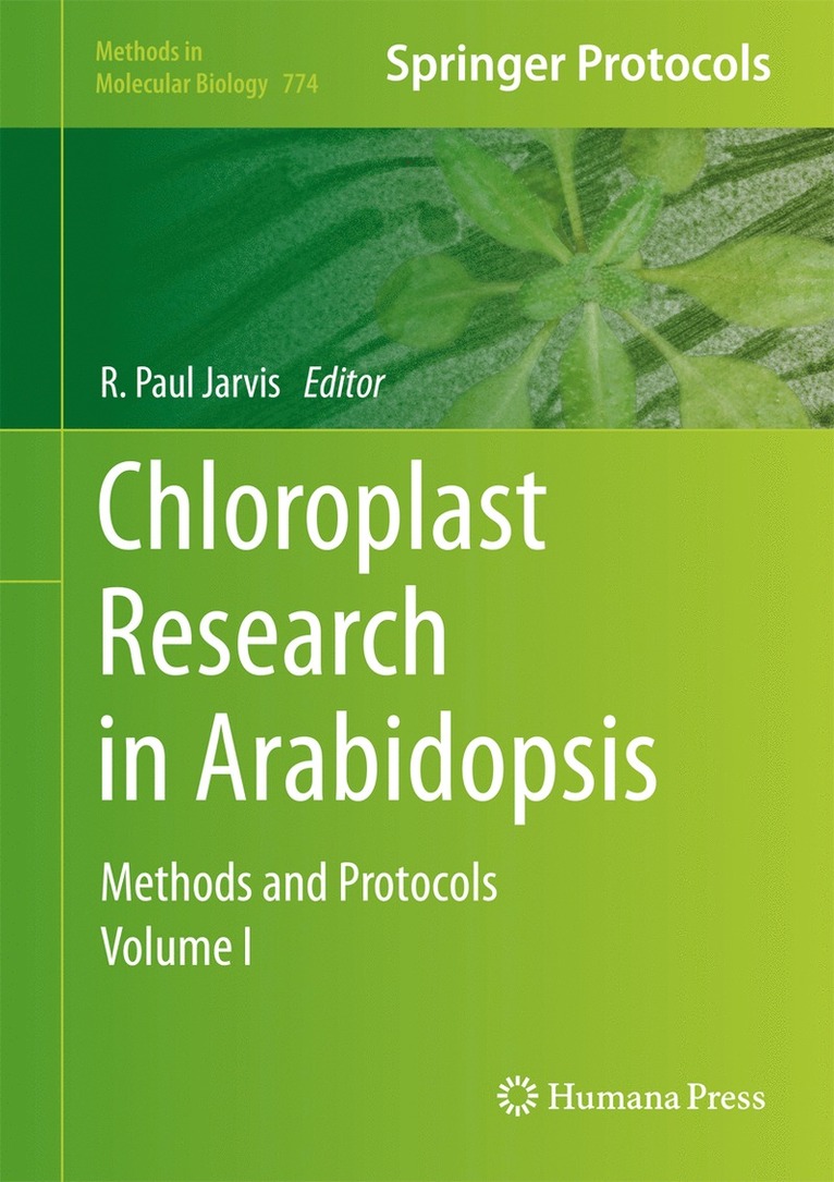 R. Paul Jarvis - Chloroplast Research in Arabidopsis, Inbunden