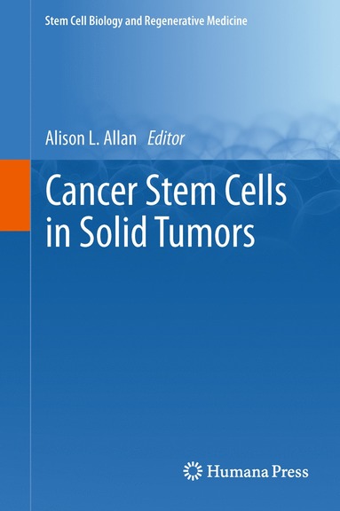 bokomslag Cancer Stem Cells in Solid Tumors