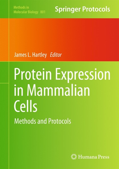 bokomslag Protein Expression in Mammalian Cells