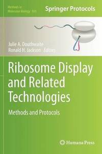 bokomslag Ribosome Display and Related Technologies