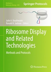 bokomslag Ribosome Display and Related Technologies