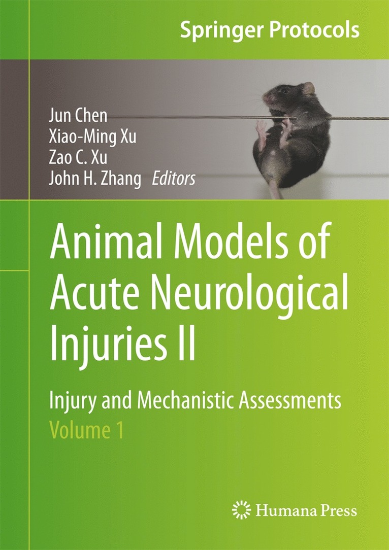 Animal Models of Acute Neurological Injuries II 1