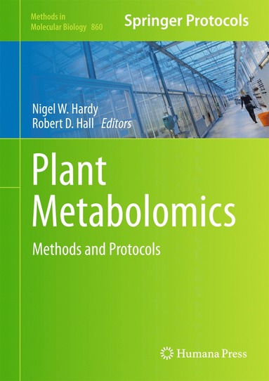 bokomslag Plant Metabolomics