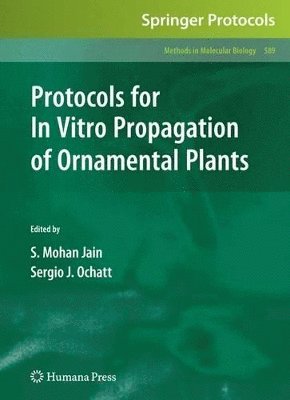 bokomslag Protocols for In Vitro Propagation of Ornamental Plants