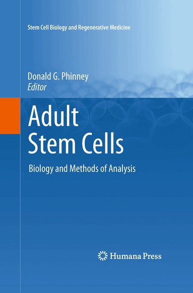 Donald G. Phinney - Adult Stem Cells, Häftad