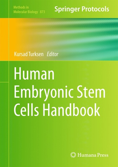 bokomslag Human Embryonic Stem Cells Handbook