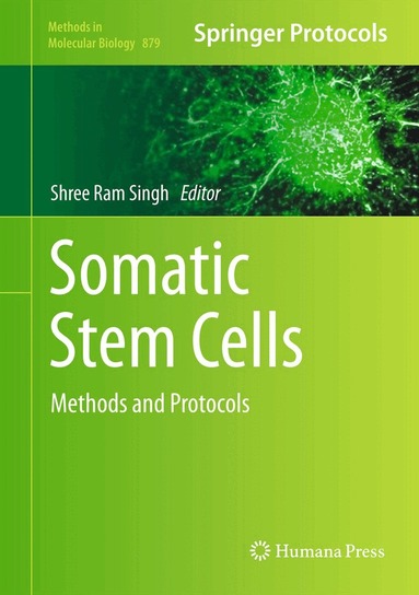 Shree Ram Singh - Somatic Stem Cells, Inbunden