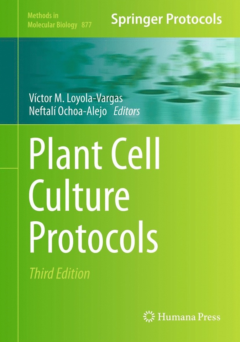 Plant Cell Culture Protocols 1