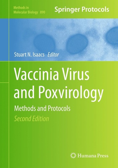 bokomslag Vaccinia Virus and Poxvirology