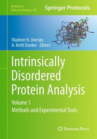 bokomslag Intrinsically Disordered Protein Analysis