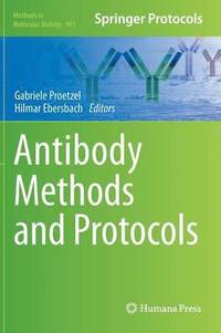 bokomslag Antibody Methods and Protocols