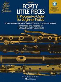 bokomslag Forty Little Pieces (Book/Online Audio)