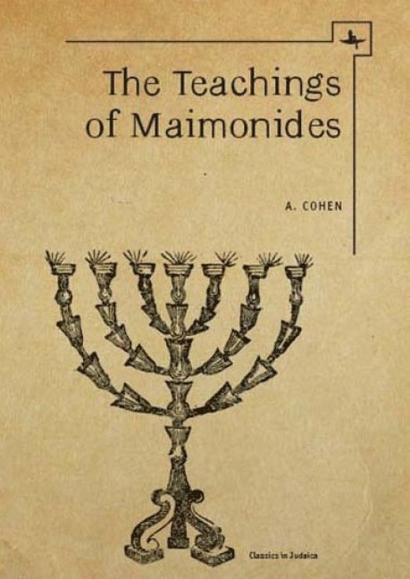 Abraham Cohen - Teachings of Maimonides, Inbunden