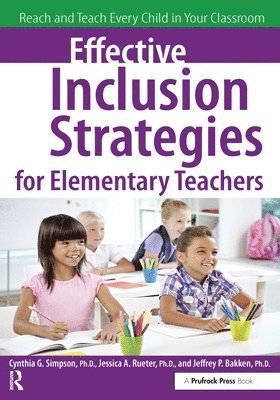 bokomslag Effective Inclusion Strategies for Elementary Teachers
