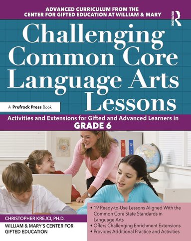 bokomslag Challenging Common Core Language Arts Lessons