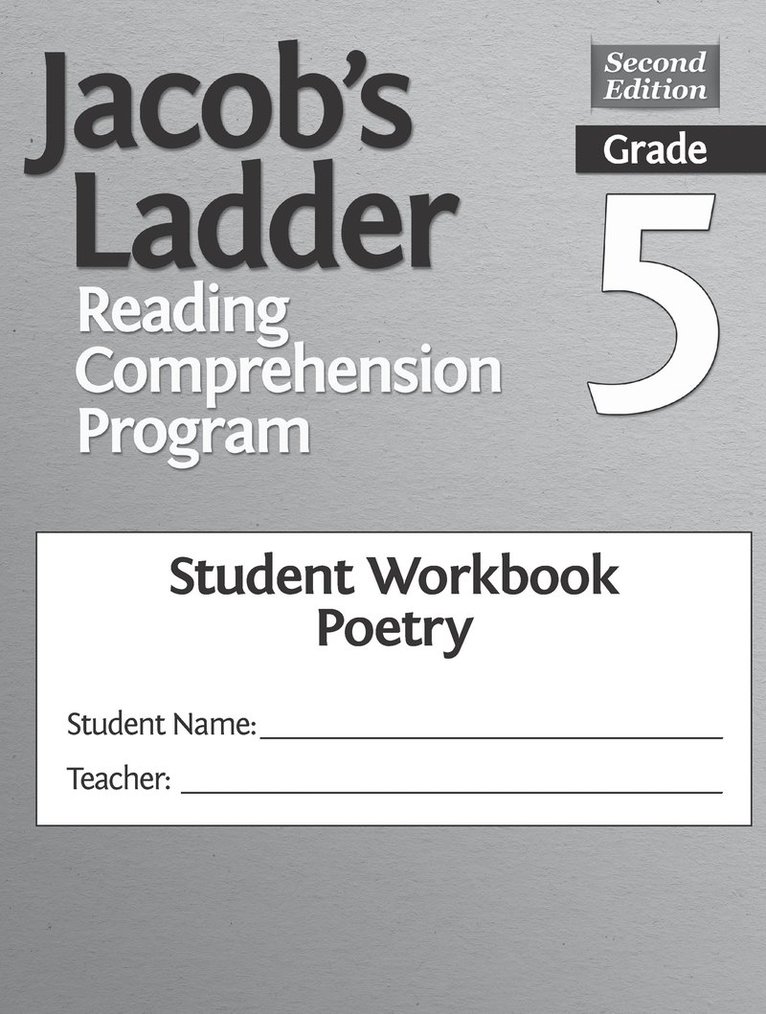 Jacob's Ladder Reading Comprehension Program