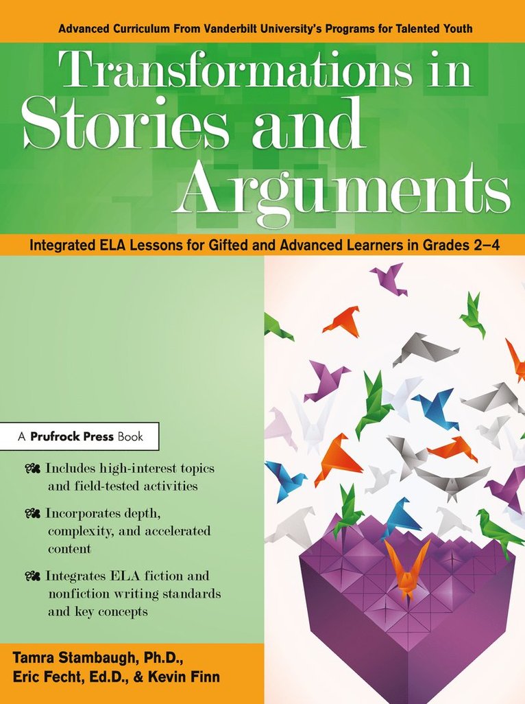 Tamra Stambaugh, Eric Fecht, Kevin Finn - Transformations in Stories and Arguments, Häftad