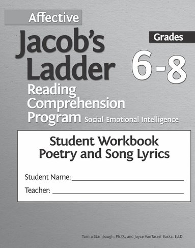 Tamra Stambaugh, Joyce VanTassel-Baska - Affective Jacob's Ladder Reading Comprehension Program, Häftad