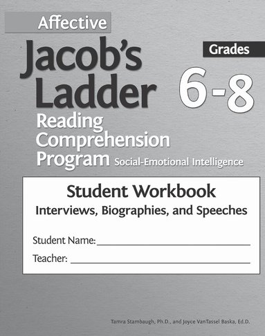 Tamra Stambaugh, Joyce VanTassel-Baska - Affective Jacob's Ladder Reading Comprehension Program, Häftad