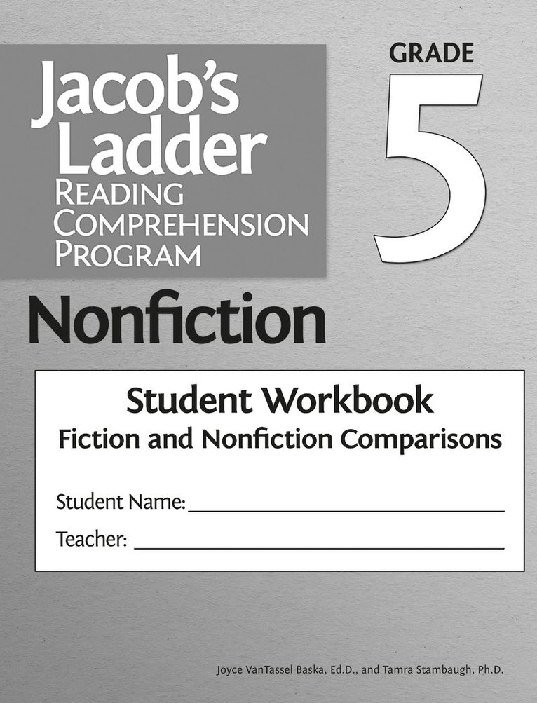 Jacob's Ladder Reading Comprehension Program 1