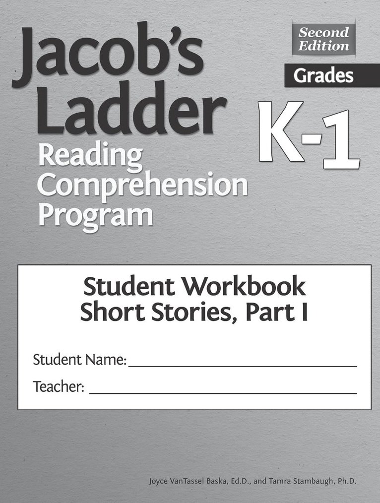 Jacob's Ladder Reading Comprehension Program 1