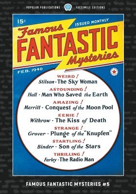 Charles B Stilson, Eando Binder, Ralph Milne Farley - Famous Fantastic Mysteries #5, Häftad