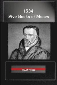 bokomslag 1534 Five Books of Moses