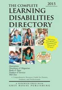 bokomslag Complete Learning Disabilities Directory, 2015