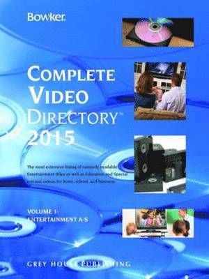 RR Bowker, Rr Bowker - Bowker's Complete Video Directory - 4 Volume Set, 2015, Inbunden