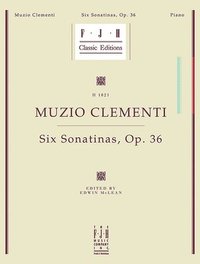 bokomslag Muzio Clementi-Six Sonatinas Op. 36