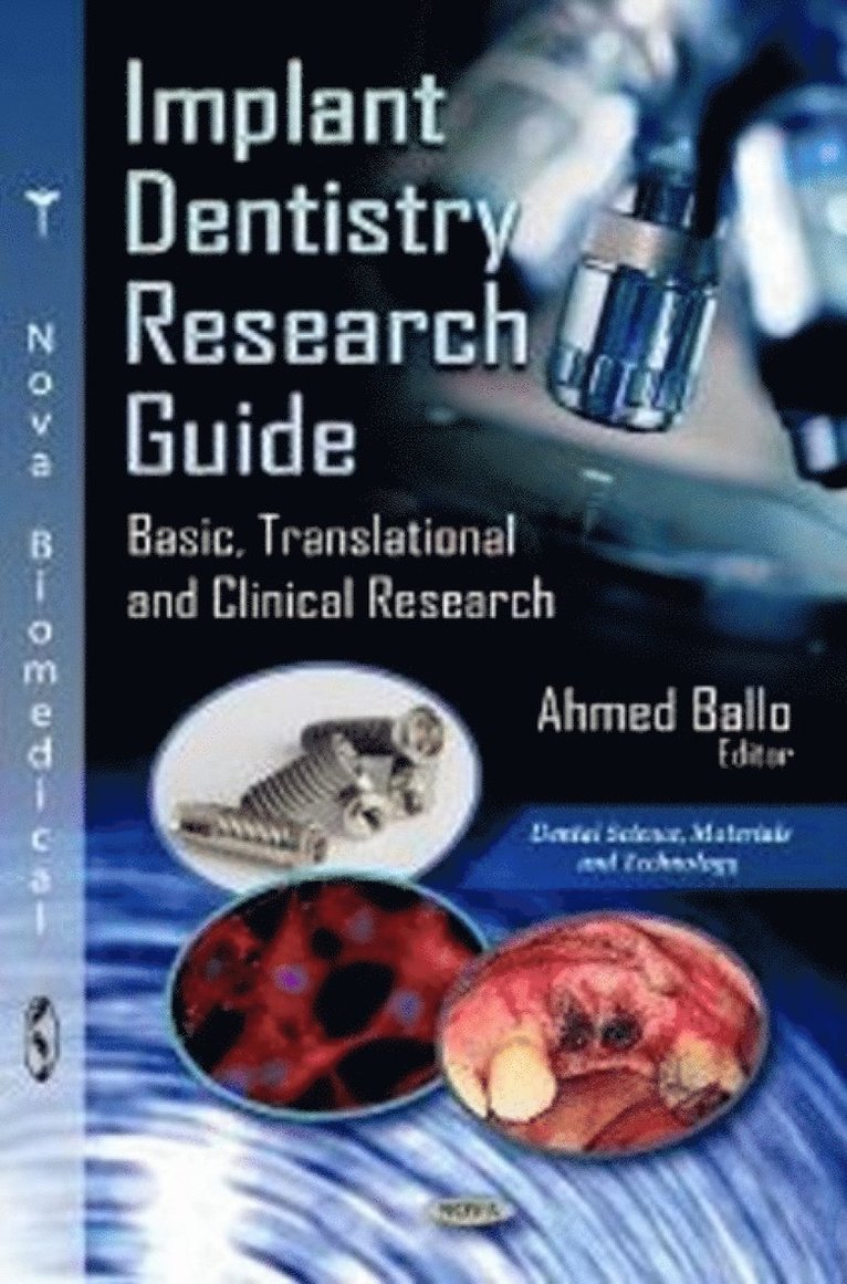 Ahmed Ballo - Implant Dentistry Research Guide, Inbunden