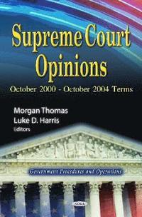 bokomslag Supreme Court Opinions